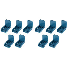 10 Packungen Werkzeughalterung für  18 V, Batteriehalter für  18 V Batteriehalterungen/Aufhänger/Dockhalter