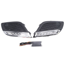 Car Daytime Running Light LED DRL Daylight with Dimmed Function Plating Style for XC60 2011-2013