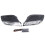 Car Daytime Running Light LED DRL Daylight with Dimmed Function Plating Style for  XC60 2011-2013 1