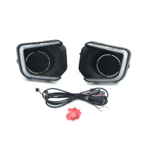 Daytime Running Lights, Fog Lights, Dual Color, with Turn Signals for  Tacoma SR SR5 2016-2023 Front Bumper Lamps