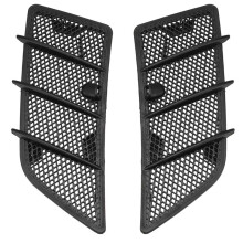 2 StüCke Auto Front Haube LüFtungs Gitter Abdeckung Luft Strom Einlass Hauben für W164 ML / GL Klass 2008-2011