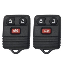 2Pcs 3 Keys Remote Car Key Fob Fit for  F150 1999 2000 2001 2002 2003 2004 2005 2006 2007
