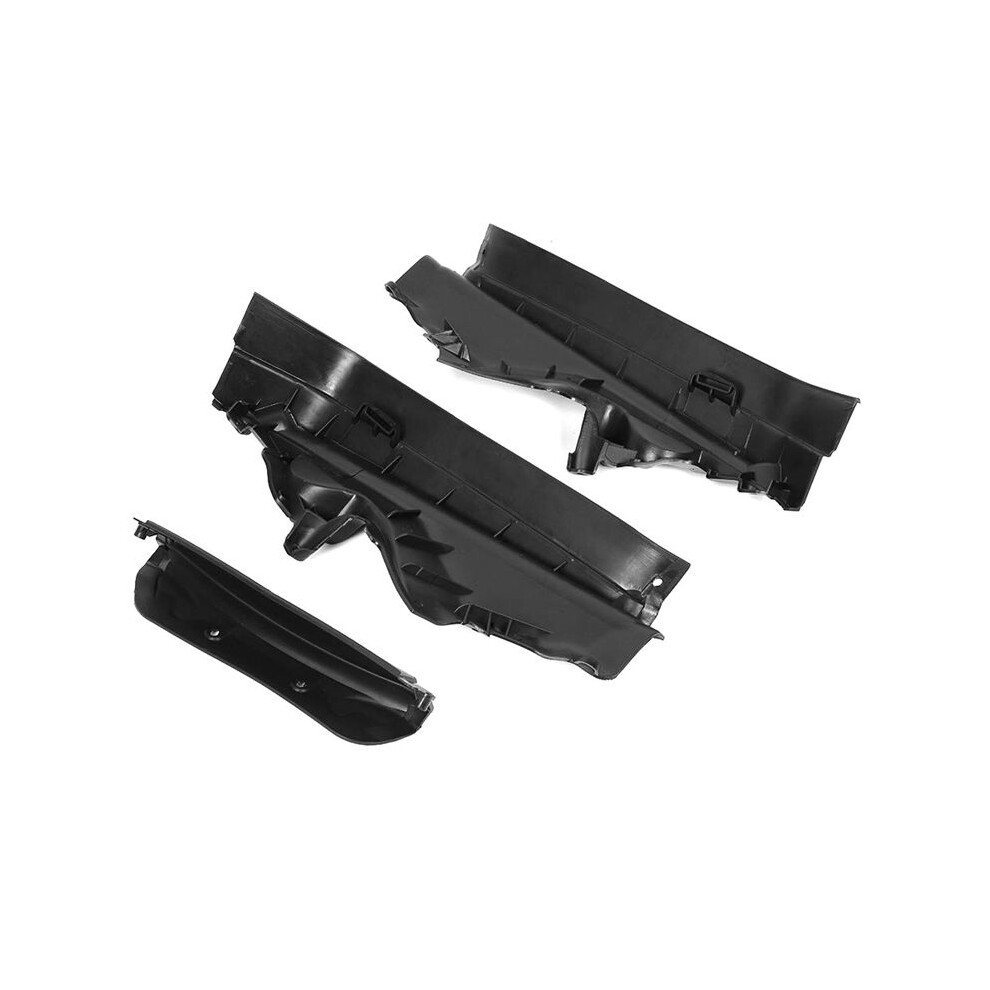 3Pcs Engine Upper Compartment Partition Bulkhead Panel Kit For X5 E70 X6 E71 E72 51717169419 51717169420 51717169421 6031386920372