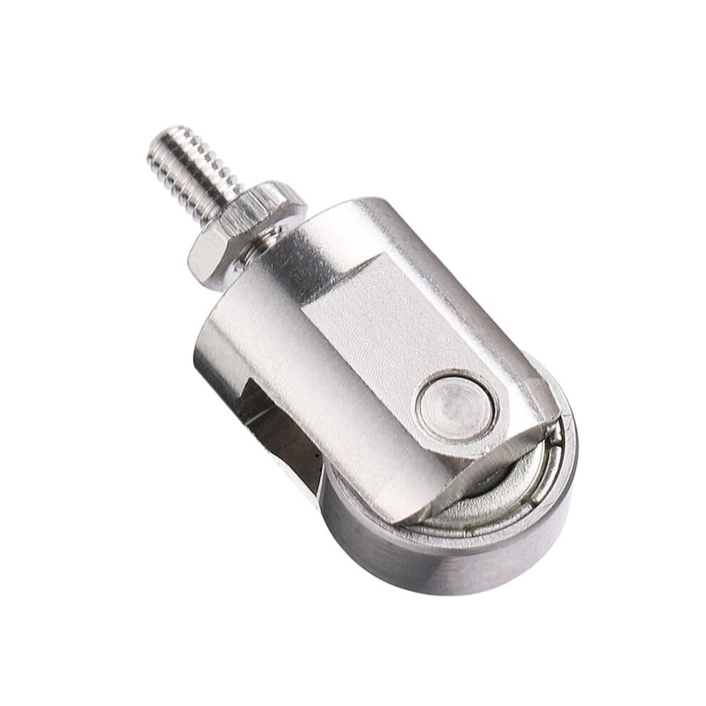 Roller Contact Point For Dial Indicator 10Mm Diameter Wheel M2.5 Thread Stainless Steel Roller Measuring 6132158548661