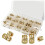 362Pcs Nut Inserts, M2/M3/M4/M5/M6 Threaded Inserts, Heat Set Insert Tool, Female Thread Knurled Heat Embedment Nut 1