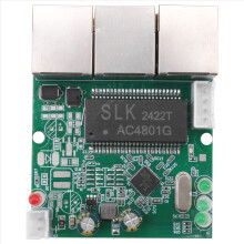 Fast Switch Mini 3-Port-Ethernet-Switch 10/100 Mbit/s Netzwerk-Switch