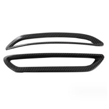 Para Hatchback 2023, Fibra de Carbono para Coche, Luz Antiniebla Trasera, Cubierta de LáMpara, Embellecedor, Marco de Bisel de Luz
