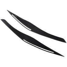 Fibra de Carbono Faro Tapa de la Ceja PáRpado Pegatinas Ajuste para E90 E91 328I 335I M3 2006-2011