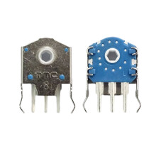 Encodeurs argentés anti-poussière de roue de souris 8mm 9mm-8mm