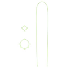 Manchon de support de sangle réglable pour bouteilles de-Vert