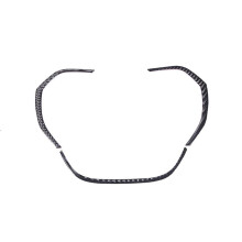 Para Corvette C7 2014-2019 Fibra de Carbono Suave Tablero de Instrumentos del Coche VelocíMetro Tiras Embellecedoras Accesorios Adhesivos