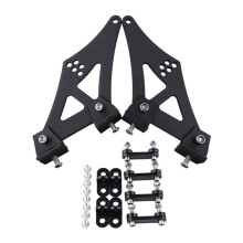 5inch Universal Car Rear Wing Trunk Racing Tail Spoiler Legs Mount Brackets 5 Inch Tail Wing Legs Mount Brackets