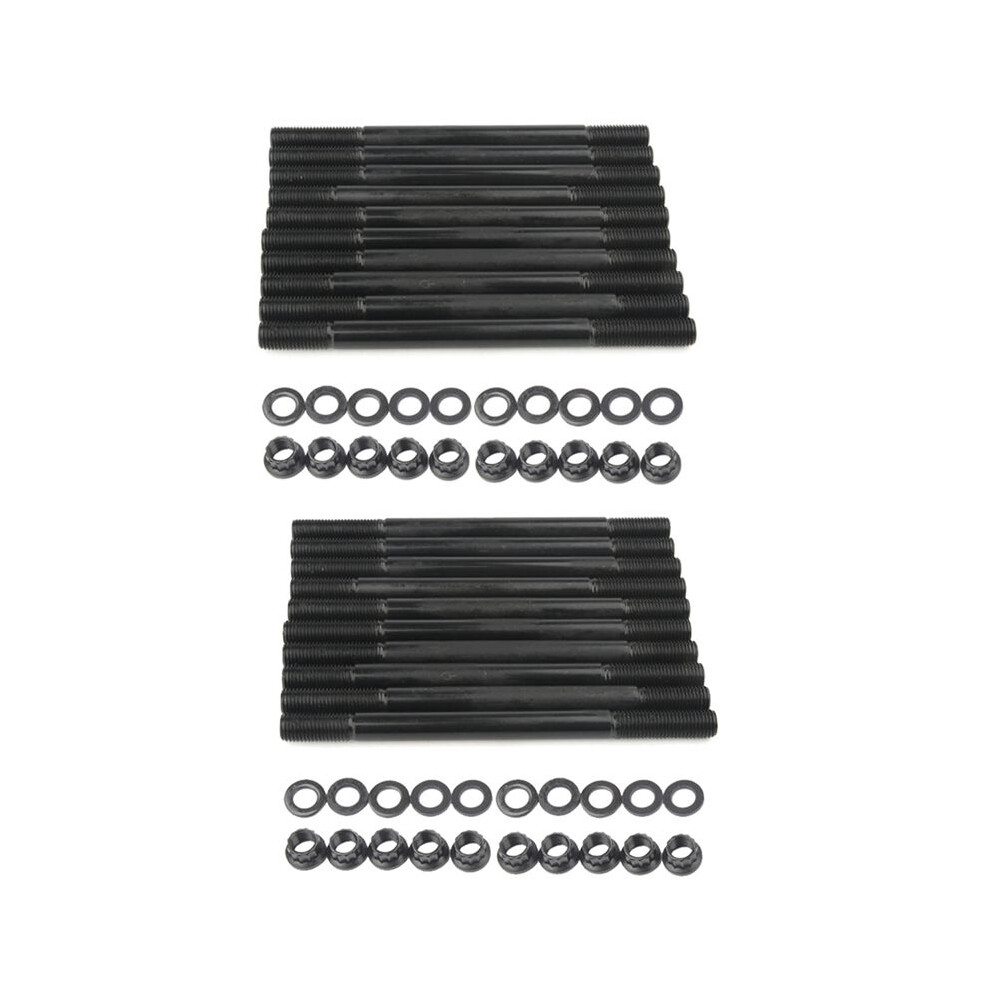 20X For Arp 208-4305 Cylinder Stud Kit For 1996-2000 D16y7 Y8 Black 4711285646222