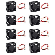 8X 3D Part of Printer 4020 Cooling Fan 12V Brush-Free Cooler 40mm Cooling Fan 40X40X20mm High Quality