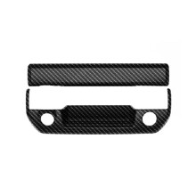 Car Tailgate Handle Cover Trim for Colorado 2023 2024 Accessories Carbon Fiber Style