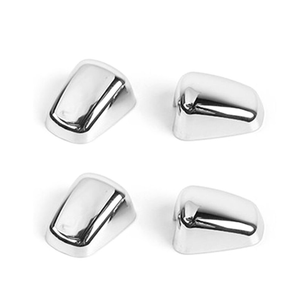 Photos - Other Electrical Equipment 4x Chrome Front Windshield Wiper Nozzle Decoration Cover Trim For- RAM Durango - 300C