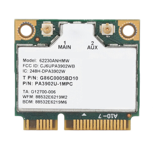300Mbps Dual Band Mini PCIe Wireless Network Card for Laptop 1