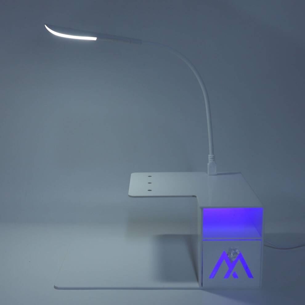 WimpernverlÃ¤ngerungskissenregal mit LED-Licht,