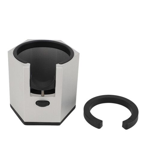 Aluminum Alloy Portafilter Holder Stand, Adjustable, Silver 2
