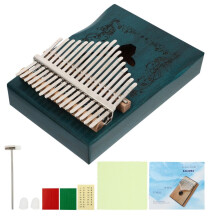 Duimpiano met 17 houten toetsen – kalimba mbira voor beginners, cadeau