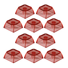 1U XDA2 Height Backlit Keycaps for Mechanical Keyboards-Red