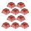 1U XDA2 Height Backlit Keycaps for Mechanical Keyboards-Red 1