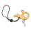 Aluminum Alloy Compound Bow Release Aid, 3-Finger Grip, Adjustable Sensitivity, Gold 1
