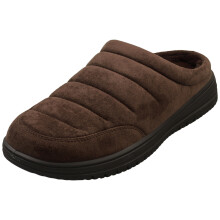 (42) Skechers MURETTE GARVANZA Herren Hausschuhe Schokoladenbraun