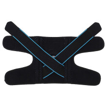 Knee Support Brace with Advanced Absorbent Breathable Fabric for Non-Slip Adjustable Velcro Open-Patella Design Patella Knee Brace with Side Stabilize