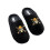 (3 UK, Black) One Piece Boys Logo Slippers 1