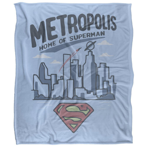 Superman Superman Metropolis Blanket