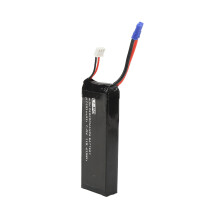 7,4V 2700mAh Schwarze LiPo-Batterie für RC-Drohne, Auto & Boot, EC2-Stecker