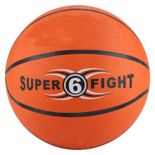 Kids Basketball Rubber Ball with Pump, Performance Outdoor Rubber Cover Versatile Indoor Outdoor Use Inflatable Bounce Ball for Kids Play