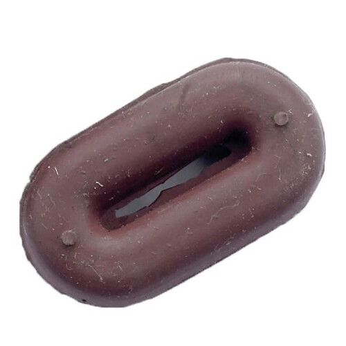 Roma (One Size, Brown) Roma Rubber Martingale Stop