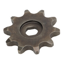 Corona in carbonio da 10T per motore di bicicletta, pignone con spessore di 5mm