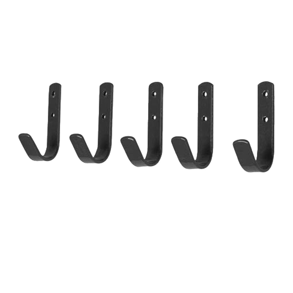 (One Size, Black) Stubbs General Purpose Hook (5 Pack) 5057819097405