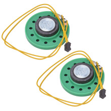 Runder Lautsprecher für hochauflösendes Audio, Mini-Box-Lautsprecher, kompatibel mit externem Magnet-Tieftöner, Lautsprecherhorn mit verbesserter