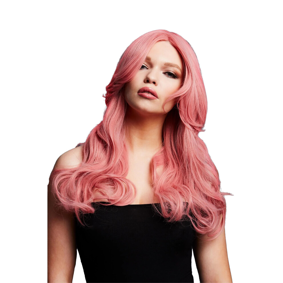Fever Unisex Pink (One Size, Ash ) Womens/Ladies Nicole Wig