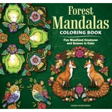 Forest Mandalas Coloring Book by Nanna Rosengren Paperback Book