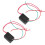 2Pcs  3.6V-6V to 20kv Boost Step  Power Module High Voltage Generator Transformer Converter Module 1