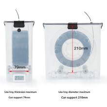 3D Printer Filament Dry Box Storage Hot-Air Heating Storage Printing Material Box Holder Moisture-Resistant for All FDM