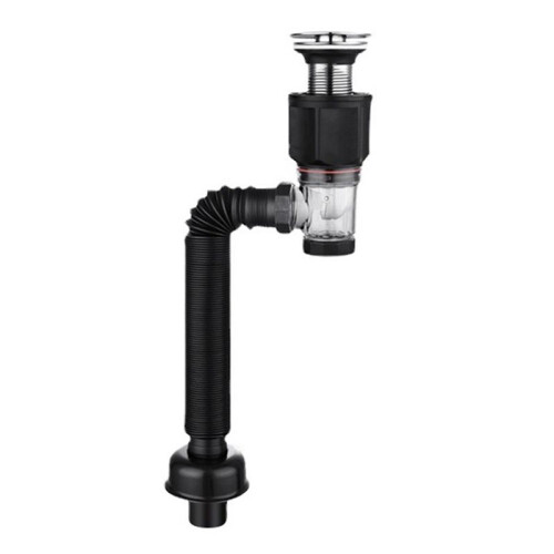 Deodorant Downpipe, Drain Pipe, Wash Basin Accessories, Leak Proof, Bathroom Sink Drain Kit 1