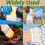 Conjunto de 4 Pincéis de Remo Plano, Pincel Largo, Pincel  de 2/3/4/5 Polegadas para Tintas A Óleo e Acrílicas 4