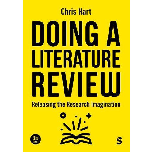 Doing a Literature Review by Chris Hart Paperback Book