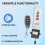DC12V-24V Forward Reverse , Linear Actuator Remote Control, 10A Current, 165 Ft Range ,Linear Actuator with Remote 3