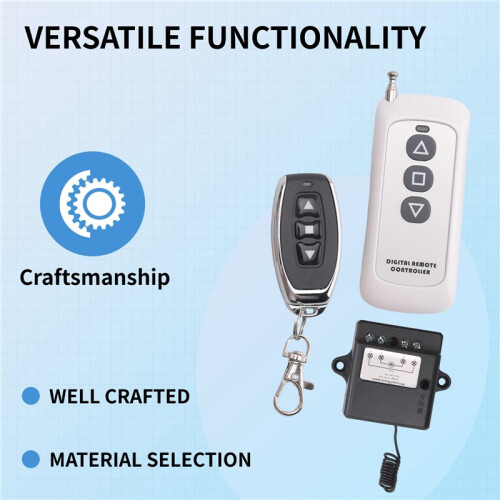 DC12V-24V Forward Reverse , Linear Actuator Remote Control, 10A Current, 165 Ft Range ,Linear Actuator with Remote 2