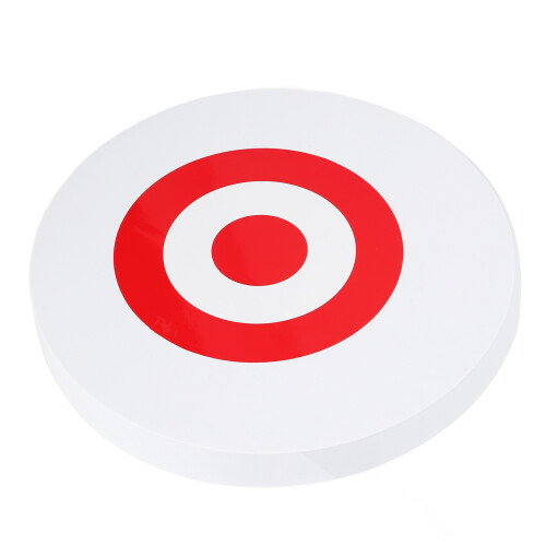 Round Moving Arrow Target - EVA Material with 2 White & Red Practice Papers