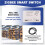Tuya  Zigbee  with Temperature Sensor Passive Dry Contact Zigbee Relay Work with Home Assistant AC 85-250V 6