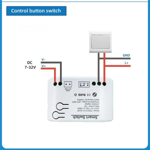 Tuya  Zigbee  with Temperature Sensor Passive Dry Contact Zigbee Relay Work with Home Assistant  7-32V 1