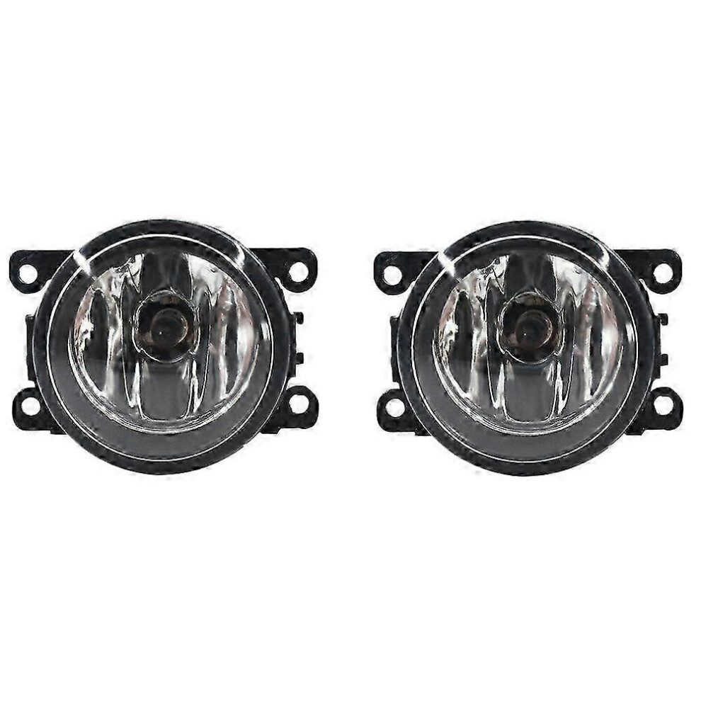 Front Bumper Fog Lights 2 Pieces Fit For Ford Fiesta Focus Explorer With H11 Bulbs 12V 55W Abs Material 6901508012738